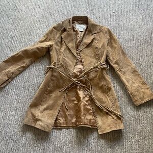 Vintage Suede-Leather Jacket
